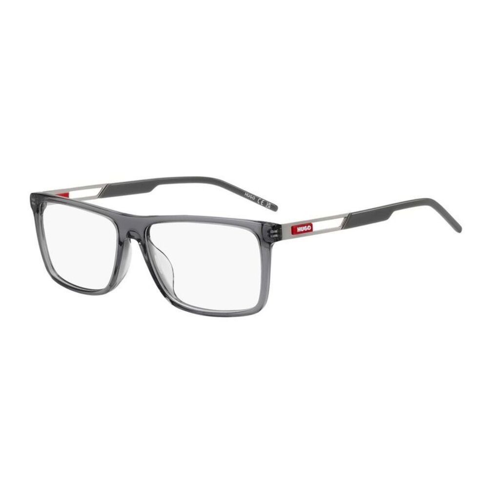 Hugo Boss Gray Plastic Glasses Men's (Frames)